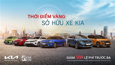 CƠ HỘI VÀNG: SỞ HỮU XE KIA TIẾT KIỆM LÊN ĐẾN 170 TRIỆU ĐỒNG